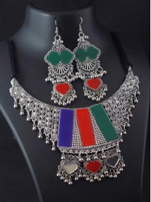 Oxidised Jewelry Set